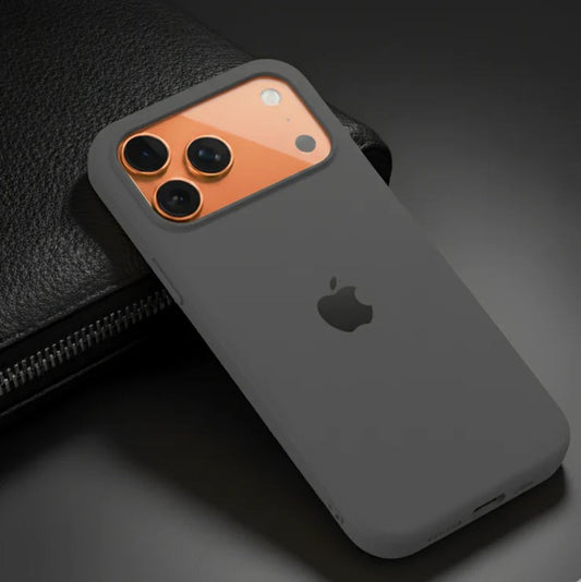 iPhone 17 PRO | Dark Grey, Premium Silicone Case | Pack of: 1